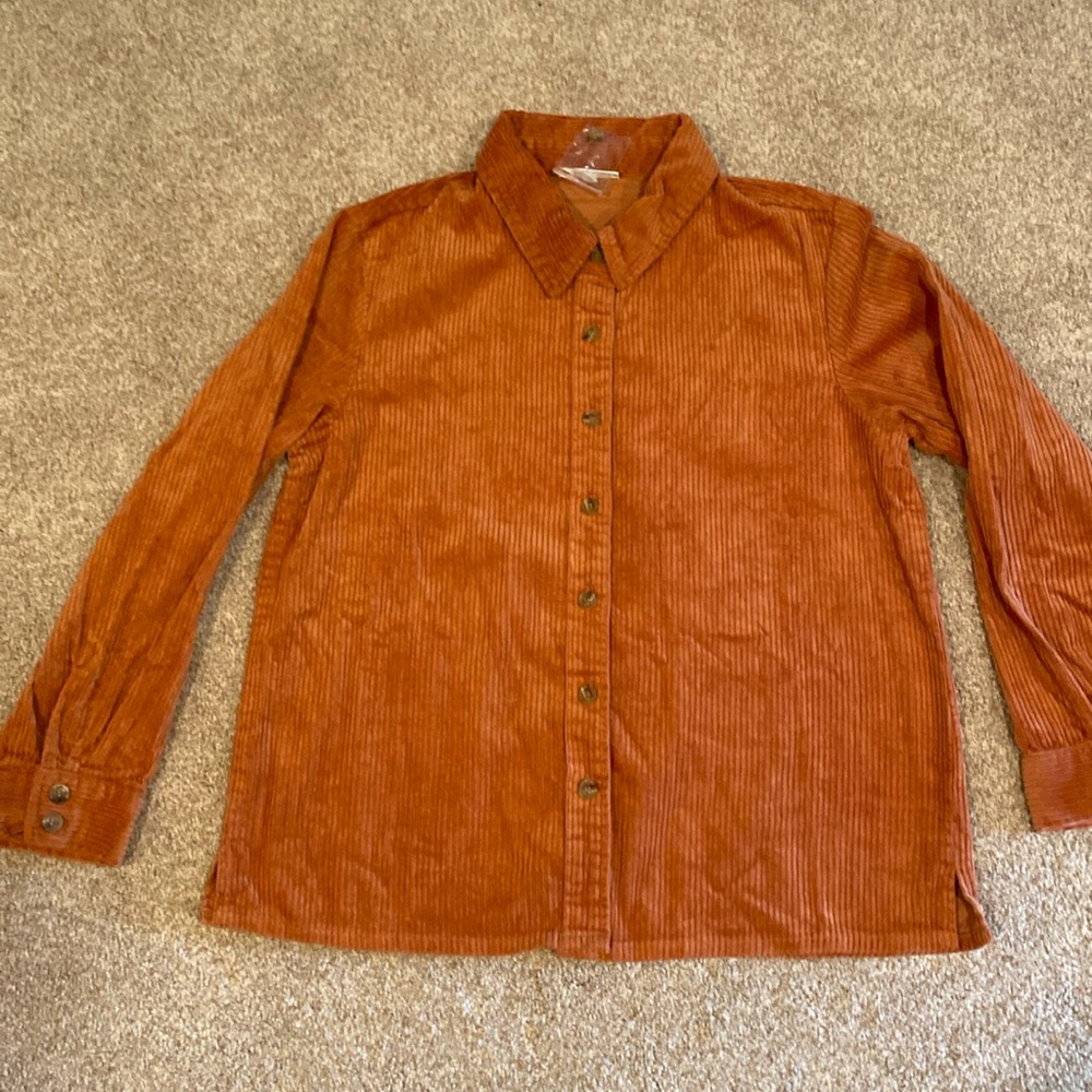 Northstyle Wide-wale corduroy shirt
